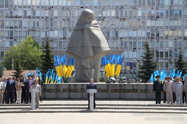 Урочистості в НАВС за участю Президента України (ВІДЕО)