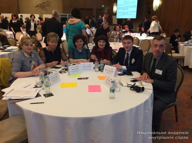 Представники НАВС взяли участь у міжнародній конференції,  що проходила в м. Києві 3 і 4 квітня 