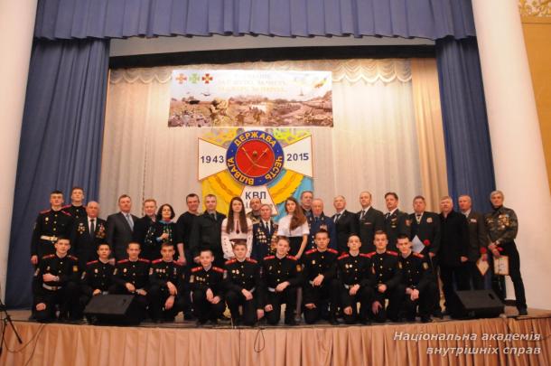 Виступ курсанта НАВС  у Київському військовому ліцеї імені Івана Богуна