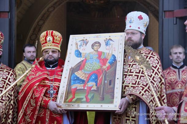 Зустріч ікони святого великомученика Георгія Побідоносця