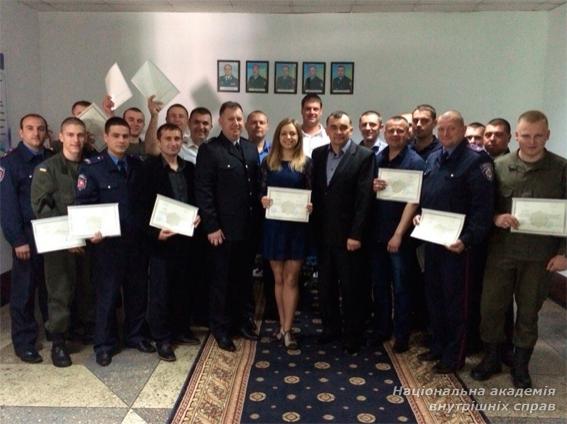 Тридцять слухачів Рівненського відділення НАВС стали дипломованими правознавцями 