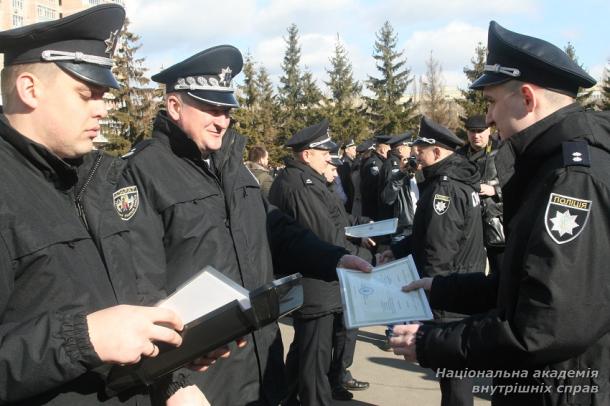 Урочистості з нагоди випуску поліцейських (ФОТО, ВІДЕО)