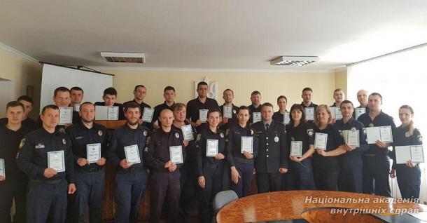 Підвищення кваліфікації інспекторів патрульної поліції на Прикарпатті