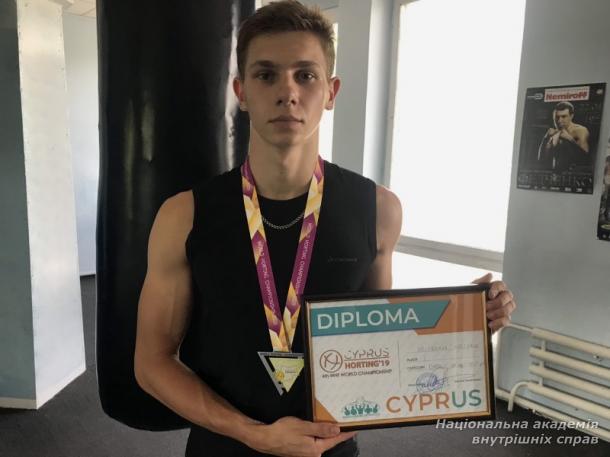 Студент НАВС став призером чемпіонату світу з хортингу
