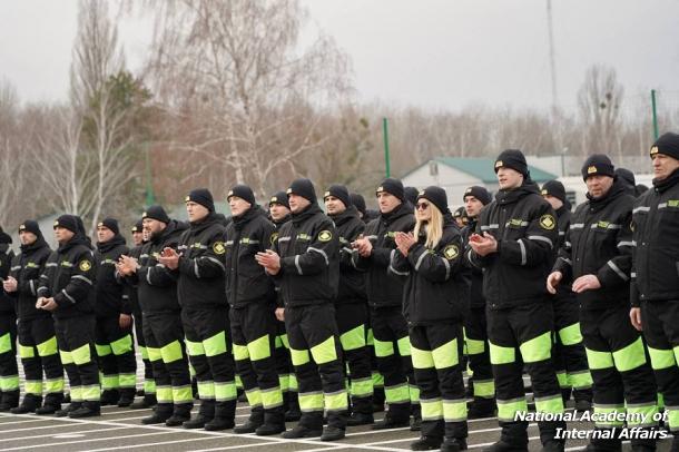 The first graduation of inspectors of the State Service for Transport Safety took place on the basis of the Academy