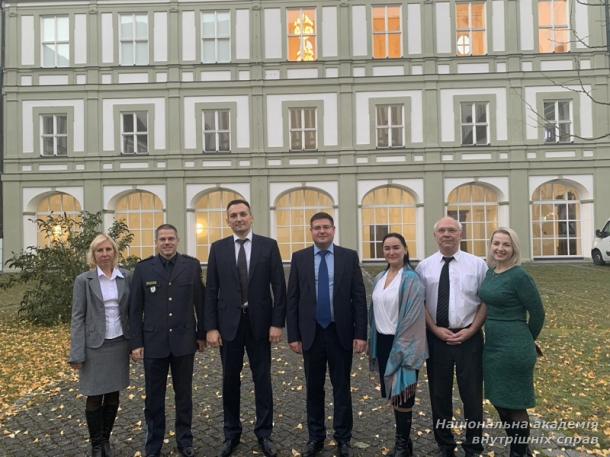 Делегація НАВС відвідала Інститут поліції Вищої школи державних службовців Баварії