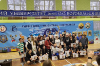 На чемпіонаті столиці з гирьового спорту курсанти академії посіли призові місця Фото