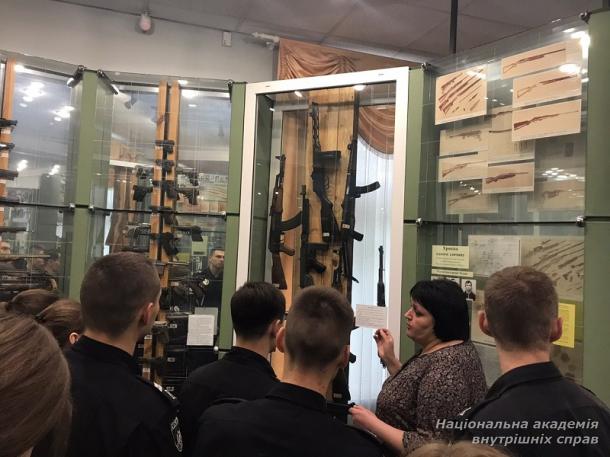 Здобувачі вищої освіти ННІ № 1 відвідали Музей МВС України