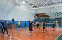 Турнір з волейболу між курсантами й студентами ННІ № 2 НАВС Фото