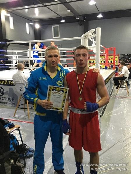 Курсант НАВС зайняв призове місце у Всеукраїнському боксерському турнірі «Визволення»