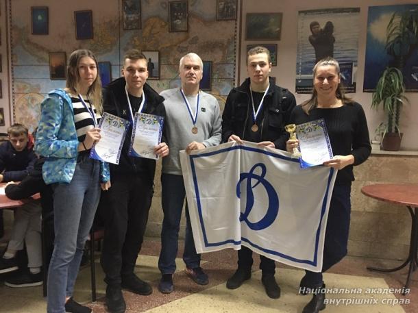 Бронзові призери чемпіонату з плавання  серед силових підрозділів міста Києва