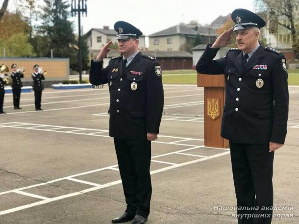 Перший випуск слухачів Прикарпатського центру первинної професійної підготовки «Академія поліції»