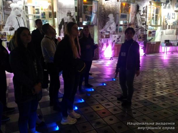 Студенти й курсанти ННІ № 3 НАВС відвідали  експозицію Національного музею «Чорнобиль»