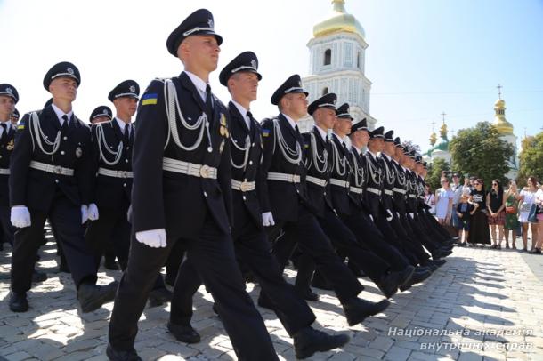 Гідне представлення МВС на параді до Дня Незалежності України