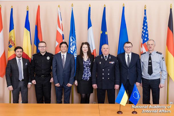 Working meeting of the leadership of the National Academy of Internal Affairs with representatives of the Council of Europe